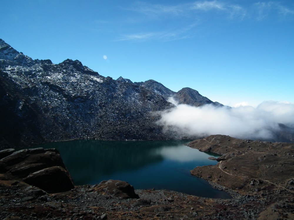 jezioro Sudhya na szlaku