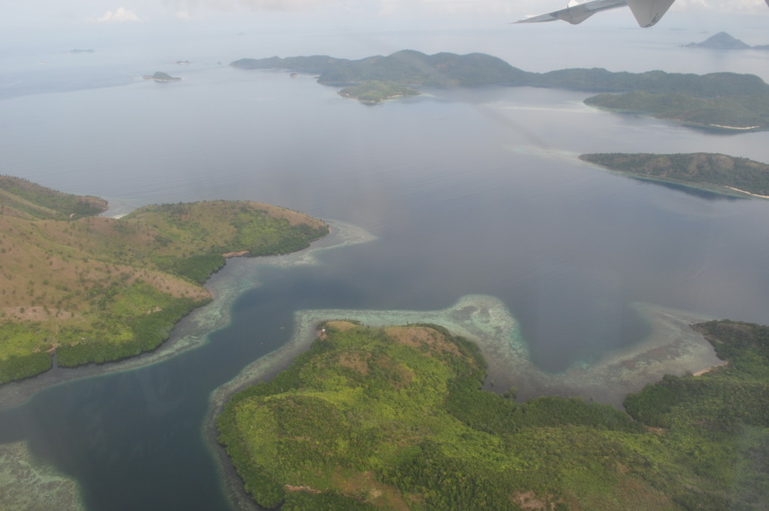 Okoliczne wyspy z lotu ptaka