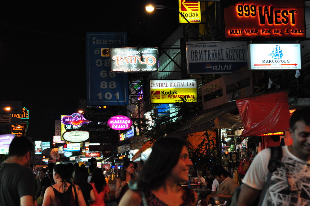 Khaosan Road nigdy nie śpi