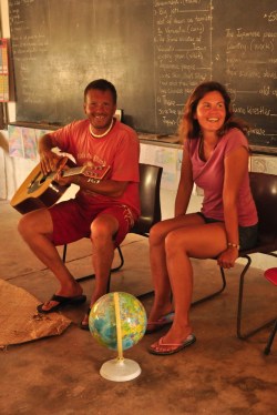 Polsko-amerykańska lekcja na Epi na Vanuatu