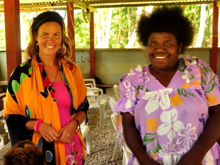 Podziękowania dla pary białasów od najbardziej natchnionej z pastorów po najciekawszej mszy, w jakiej w życiu uczestniczyliśmy - Efate, Vanuatu