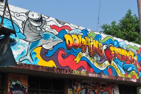 Indonezyjskie graffiti w Dżogdżakarcie